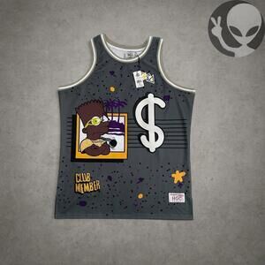 Tisa Basketball Jersey adult 3XL black gray Club Member